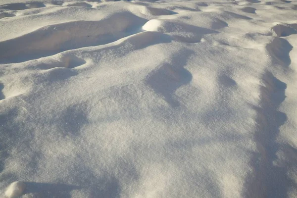Фон Свежего Снега Время Снега — стоковое фото
