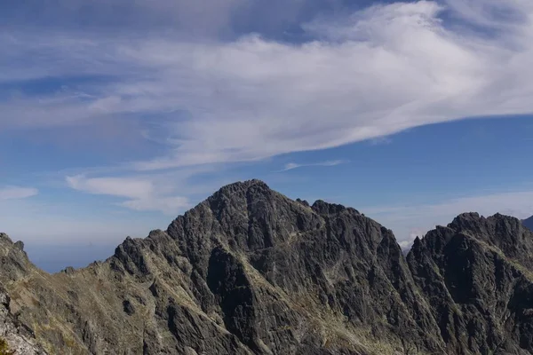 Mountains Rocky Hill Sivy Peak High Tatras Slovakia — Stock Photo, Image