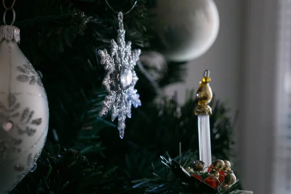 Weihnachtsschmuck Baum Slowakei — Stockfoto