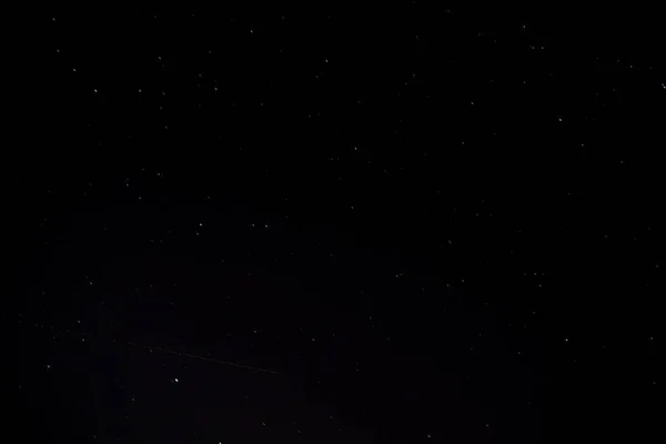 Yıldızlı Siyah Gökyüzü Arkaplanı — Stok fotoğraf