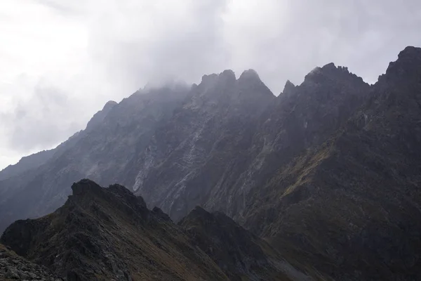 Berge Rocky Hill Sivy Peak Der Hohen Tatra Slowakei — Stockfoto