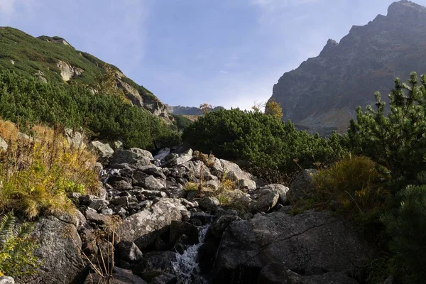 Berge Rocky Hill Sivy Peak Der Hohen Tatra Slowakei — Stockfoto