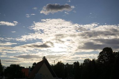 Şehir manzarası gündüz görüntüsü