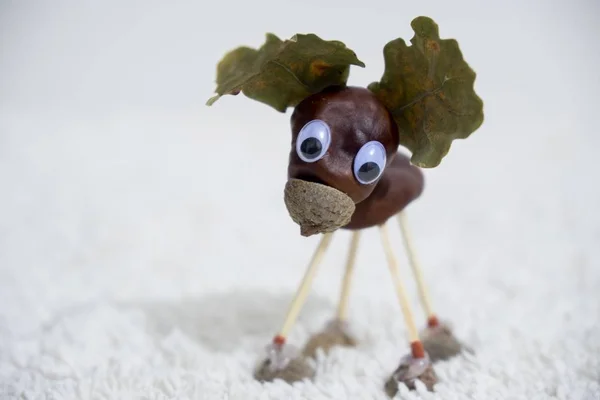 Handmade Moose Toy Close Shot — Stock Photo, Image