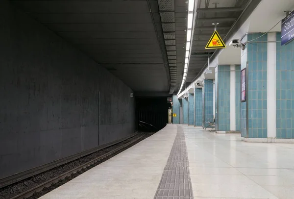 Hamburg Németország 2017 November Hamburg Underground Metro Németország — Stock Fotó