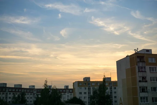 Stadsgezicht Dag Tijd Schot — Stockfoto