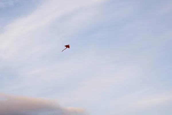 Flygande Drake Himlen Slovakien — Stockfoto