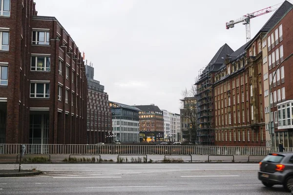 Blick Auf Die Stadt Hamburg Deutschland — Stockfoto