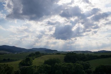 Sonbaharda çayır. Slovakya