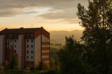 Şehir manzarası gündüz görüntüsü