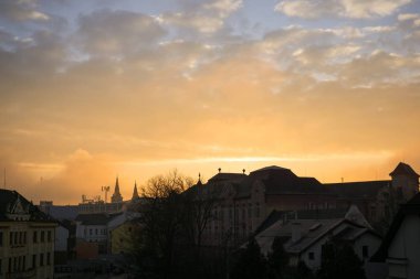 Slovakça şehir manzarası gündüz görüntüsü