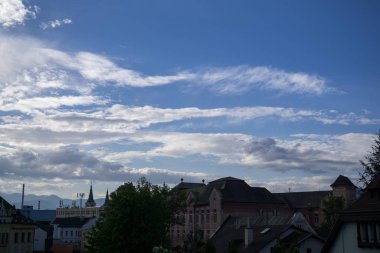 Şehir manzarası gündüz görüntüsü