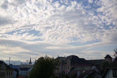 Şehir manzarası gündüz görüntüsü