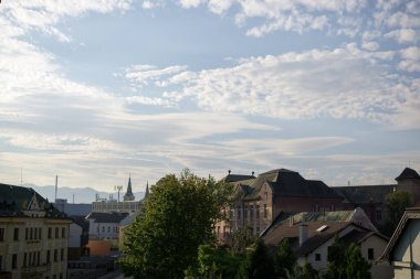 Şehir manzarası gündüz görüntüsü