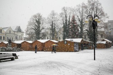 Slovakya 'da kış günü çekimleri