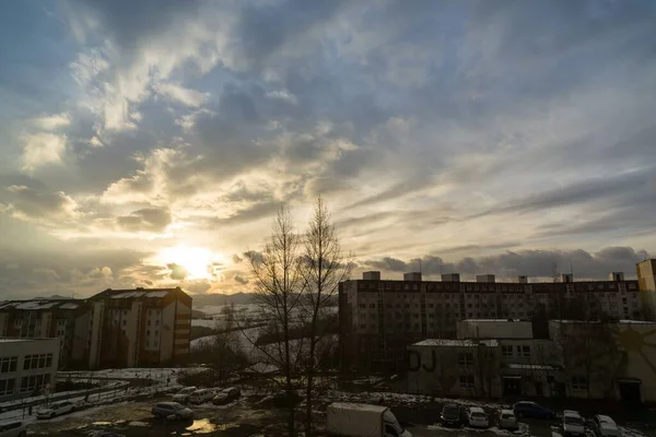 Eslovaquia Paisaje Urbano Día Tiempo Disparo — Foto de Stock