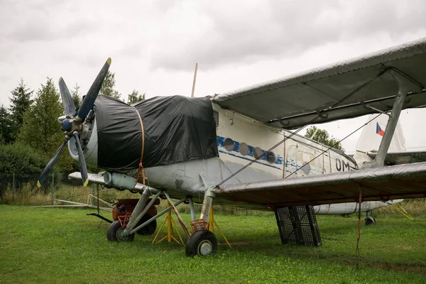 Tomcany Slovakia August 2017 Owned Aeromuseum Martin Tomcany Aircrafts Exhibited — Stock Photo, Image