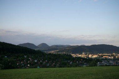 Şehir manzarası gündüz görüntüsü