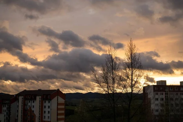 Slovakça Şehir Manzarası Gündüz Görüntüsü — Stok fotoğraf