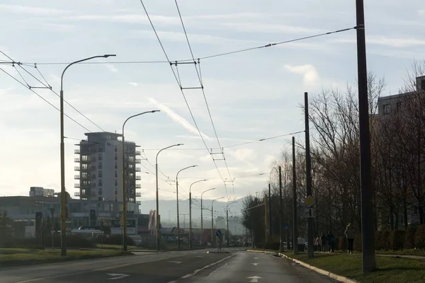 Tiro Dia Paisagem Urbana — Fotografia de Stock