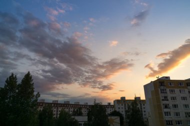 Slovakya 'nın üzerinde bulutlar