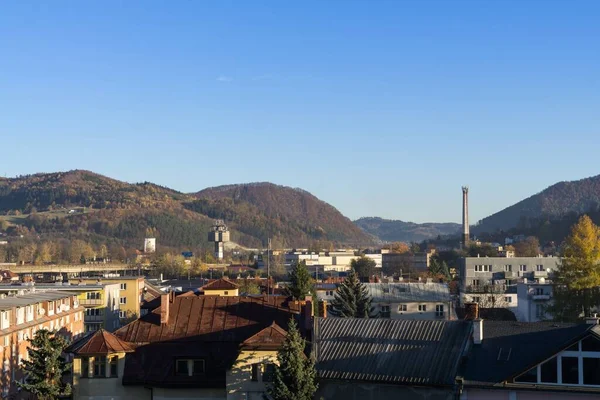 Tagsüber Aufnahmen Von Gebäuden Der Stadt Zilina Slowakei — Stockfoto