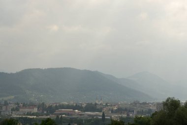 Şehir manzarası gündüz görüntüsü