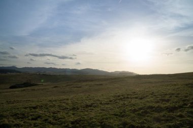 Slovakya 'da güzel bir gün batımı