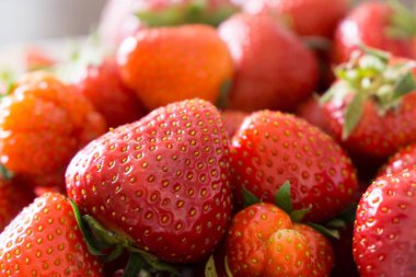 Tabakta taze çilek var. Slovakya