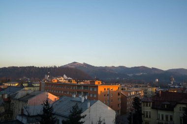 Şehir manzarası gündüz görüntüsü