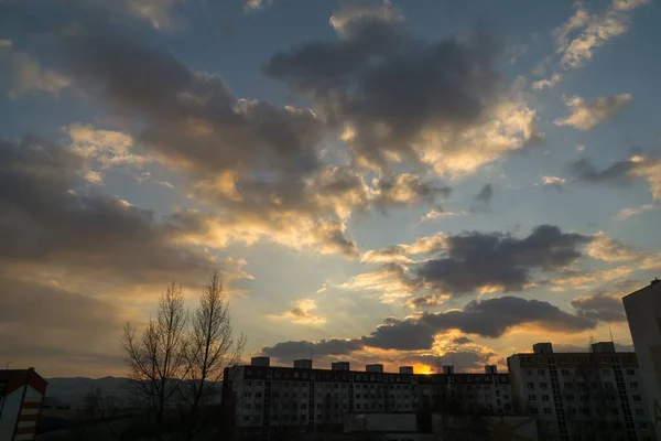 Tiro Diurno Cidade Zilina Eslováquia — Fotografia de Stock