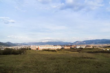 Şehir manzarası gündüz görüntüsü