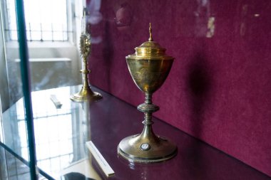 Brno, Çek Cumhuriyeti - 12. Sezon 2018: Hazinenin Aziz Peter ve Paul Katedrali 'nde sergilenmesi. Brno, Çek Cumhuriyeti