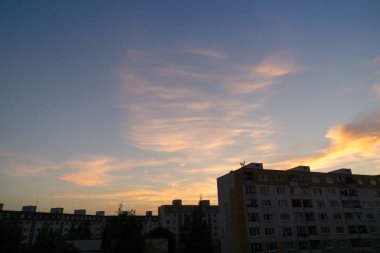 Slovakya 'nın üzerinde bulutlar