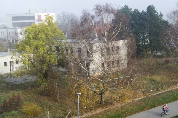 Abandoned Building City Background — Stock Photo, Image