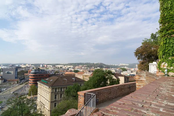 Cloudy Sky European City — Stock Photo, Image