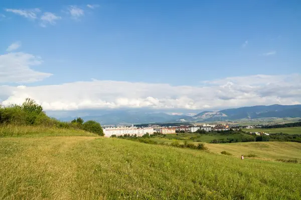 Beautiful Spring Hill Trees Slovakia — Stock Photo, Image