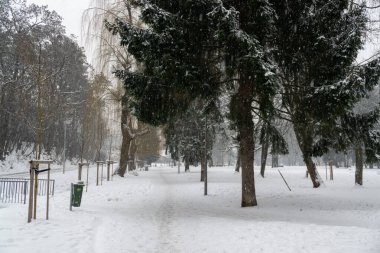 Slovakya 'da kış parkı gündüz çekimleri