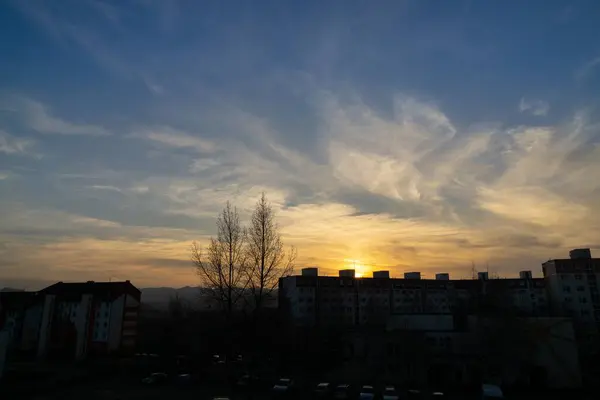 Tiro Diurno Cidade Zilina Eslováquia — Fotografia de Stock