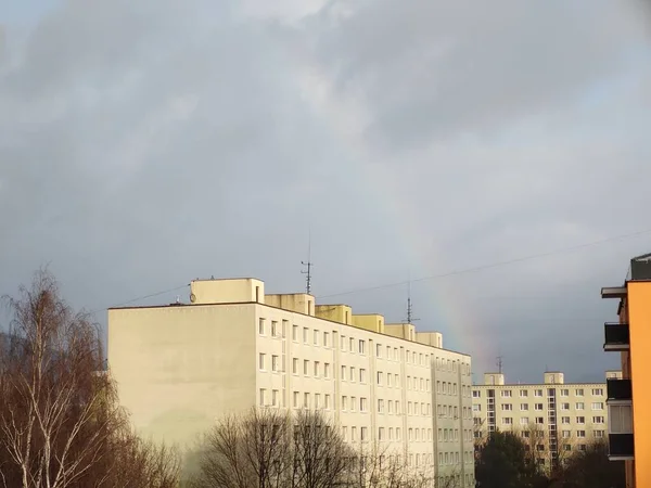 Stadsgezicht Dag Tijd Schot — Stockfoto