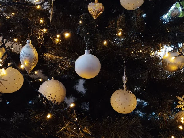Kerst Decoraties Close Schot — Stockfoto