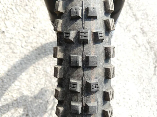 Objeto Neumático Bicicleta Sobre Fondo — Foto de Stock