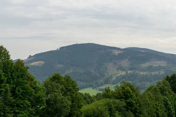 Mountain Landscape Blue Sky — Stock Photo, Image