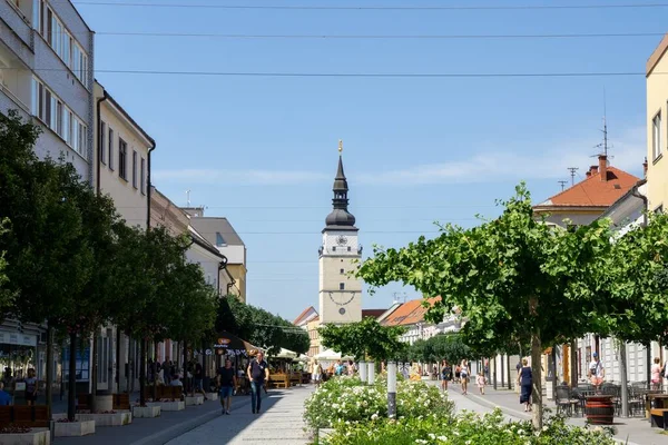 Vacker Gata Utsikt Över Bakgrunden — Stockfoto