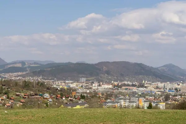 Міський Пейзаж День Часу Знімається Фоні — стокове фото