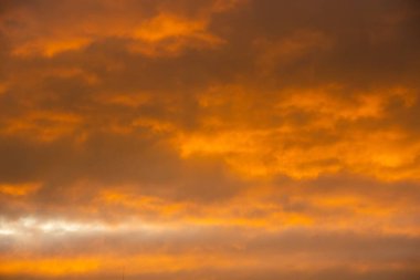 Slovakya 'da gün doğumu ya da gün batımı