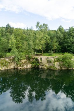 Doğa arka planındaki güzel kanyon