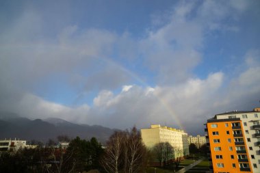 Şehir manzarası gündüz görüntüsü