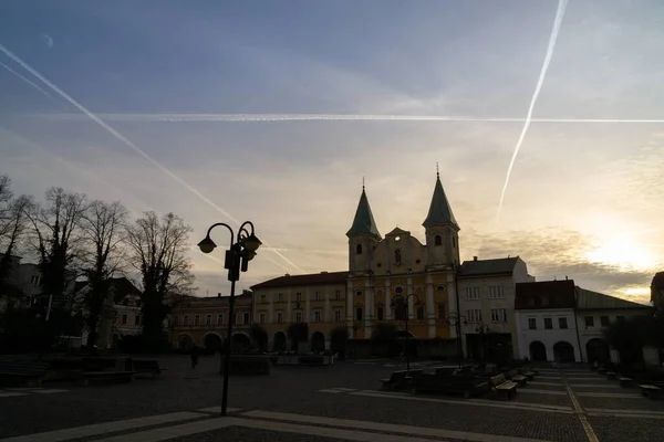 Beautiful Old Church European City — Stock Photo, Image