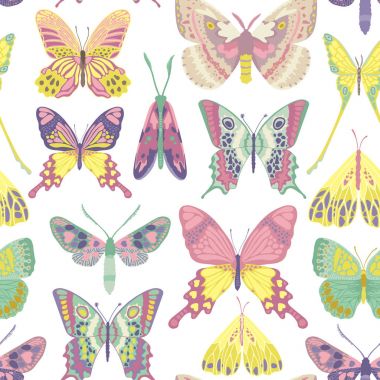 Dikişsiz kelebek deseni